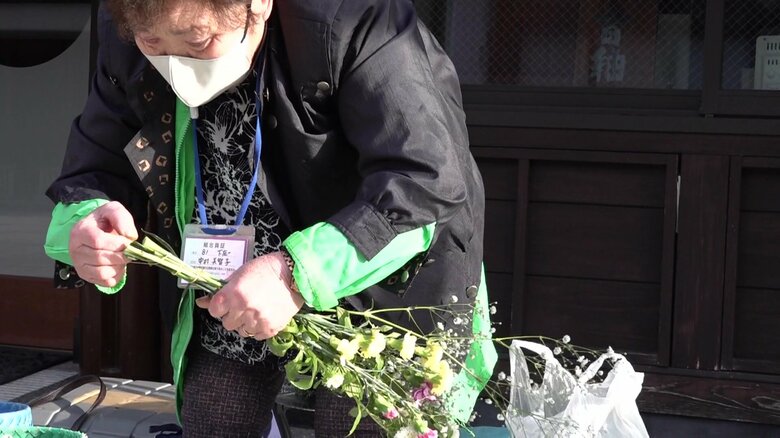 中村選手の祖母、美智子さん