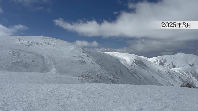 晴天時の銀杏峰