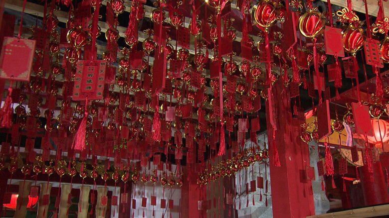 恋愛成就を願う「恋ランタン」はベルナード観光通りへ