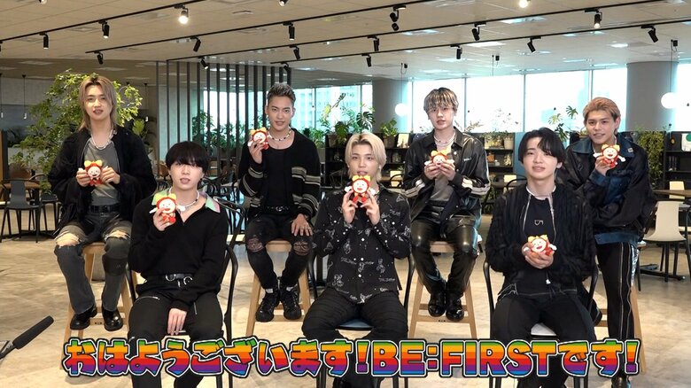 BE:FIRSTがめざましテレビに登場！