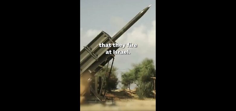 最近のハマスのロケット弾（イスラエル国防軍公式Xより）
