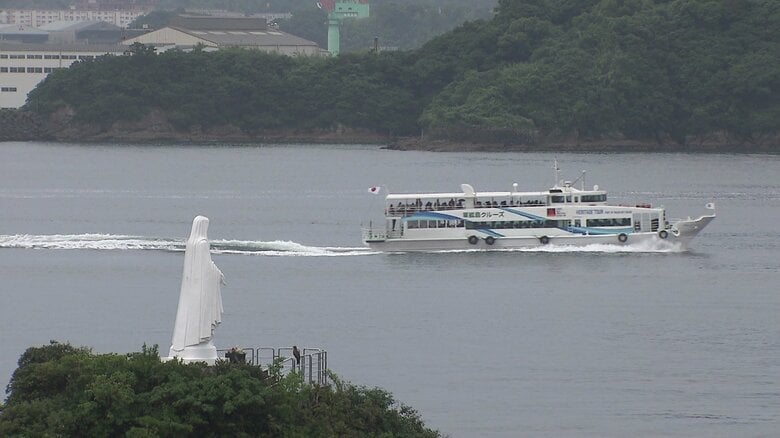 航海の安全を見守ってきた「岬の聖母像」