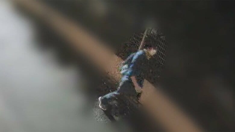 FNNが入手した佐藤喜人容疑者（当時）を捉えた防犯カメラ映像