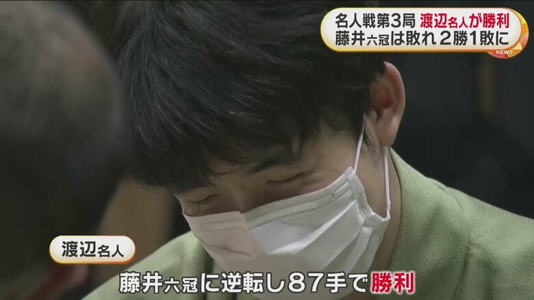 大駒の角を捨て勝負に出るなど激しい展開を見せたが、逆転負けを喫した藤井六冠