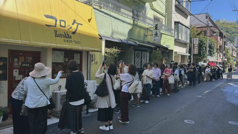 こちらの店は70人ほどが行列
