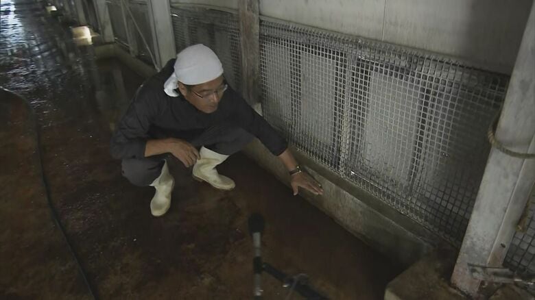 当時の状況を説明する　石川常務