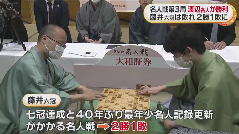 ますます目が離せない名人戦
