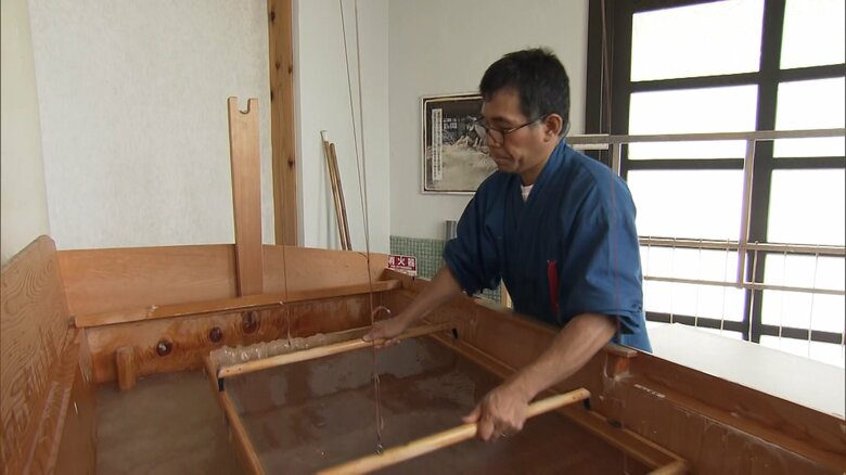 本美濃紙保存会 加納武 理事