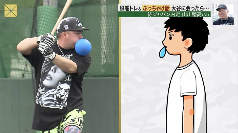 風船を膨らますように息を吐いてみると…