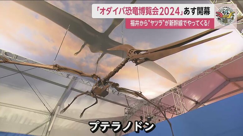 プテラノドンがいる第1会場