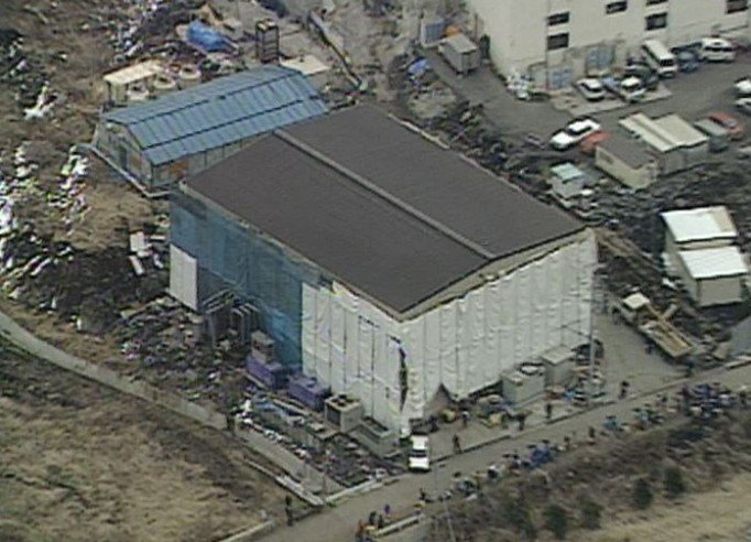 上九一色村の教団施設への家宅捜索　1995年