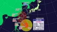 台風３０号最新情報　２６日に温帯低気圧になり愛媛に近づくか　２３日夜～２４日に雨強まる可能性【愛媛】