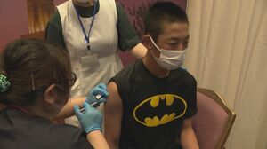 受験生「コロナで受験無理は悲しいので…」受験や就職控えた中高生対象にワクチンの集団接種 愛知・蒲郡市