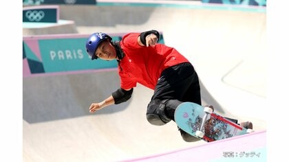 パリ五輪 スケートボード女子パーク予選 開心那が1位、草木ひなのが3位で決勝進出、連覇を狙った四十住さくらは進出ならず