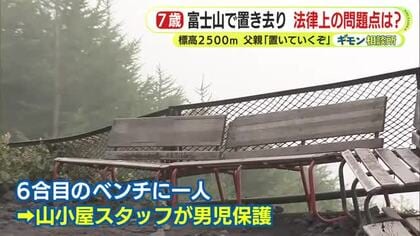 富士山6合目標高2500ｍで7歳男児置き去り　法律上の問題点は？　父親「置いていくぞ」戻るよう警察に言われ引き返して謝罪