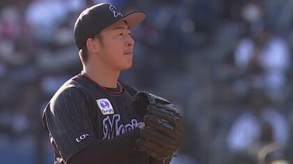 ロッテ美馬学が7回2失点で今季初勝利「やっと今年も勝てた」