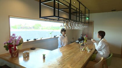 お茶の生産農家が営む完全予約制の日本茶サロン　日本茶と旬の料理で至福の時間【宮崎発】