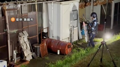 住宅軒下に…親子とみられるクマ2頭駆除　体重25キロのメスと5キロのオス　京都府では初となる緊急銃猟実施　京都・舞鶴市