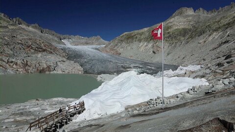 スイスの氷河が2年で1割減　温暖化で…消失規模は“30年間分”に匹敵