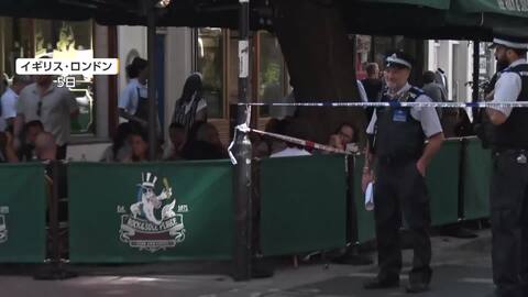 観光名所集まるトラファルガー広場で“はさみ”女　男性4人刺される　救急ヘリで搬送　容疑者との関係性は不明　イギリス