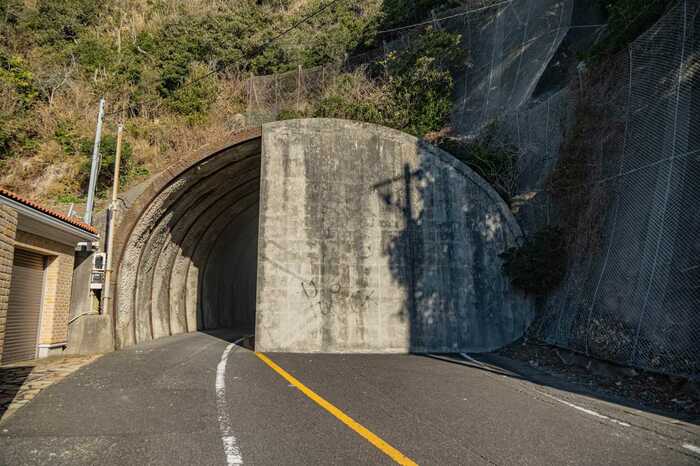 千葉県　島戸倉隧道（2022年12月撮影）