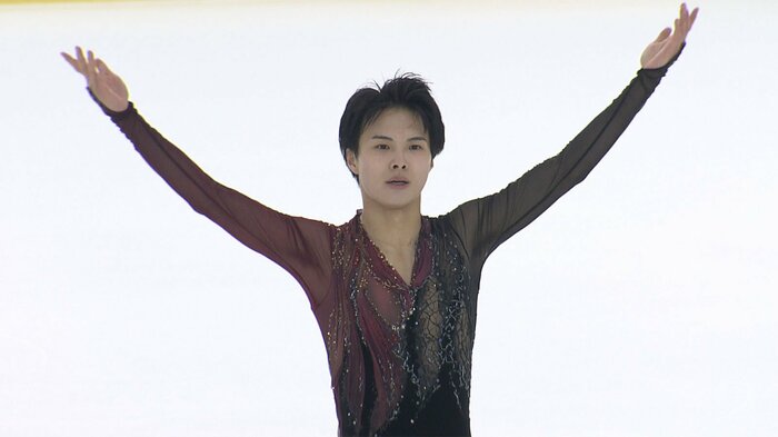 渾身の滑りを見せた松岡隼矢のフリー(中四国九州選手権)