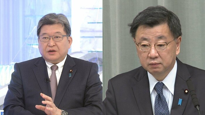 安倍派のキーマンとされる萩生田氏と松野氏
