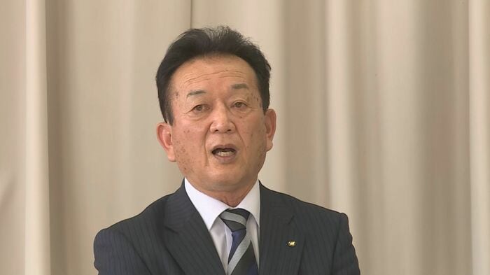 29日会見に臨んだ大内一也代表理事