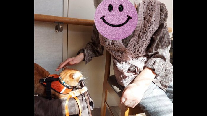 利用者さんを笑顔に