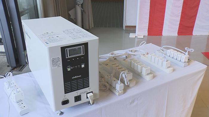 災害時にスマホ900台充電可能!避難所の屋根に太陽光パネル 大分・由布市