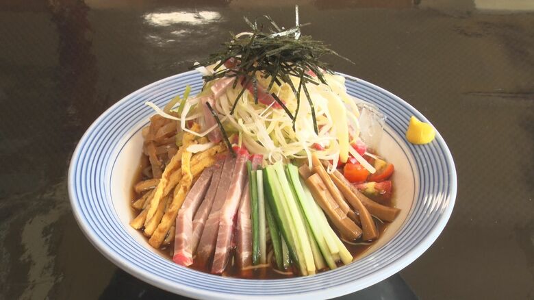 “冷やし中華”に山盛りネギ！若きラーメン職人のこだわり詰まった一杯【新潟市西区】#新潟グルメ｜FNNプライムオンライン