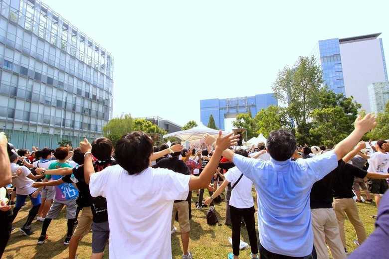 ラジオ体操 @SMILE GARDEN 4日