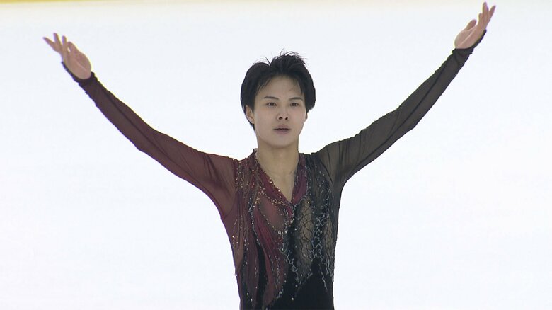 渾身の滑りを見せた松岡隼矢のフリー（中四国九州選手権）