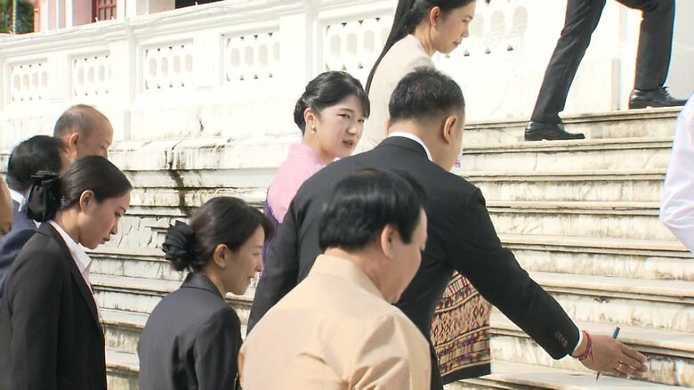 国立博物館を視察された　11月20日