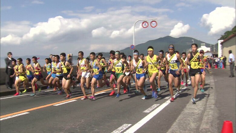 高校時代は県高校駅伝に出場