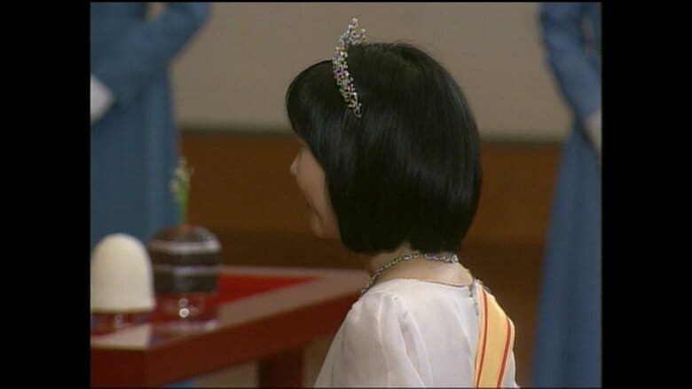 平成17（2005）年11月　「朝見の儀」に臨まれた紀宮さま