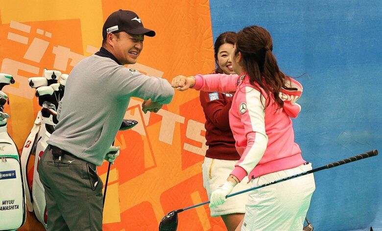 稲見選手の健闘で勝利した男女混合チーム