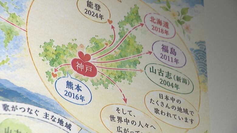 全国の被災地に広がる『しあわせ運べるように』