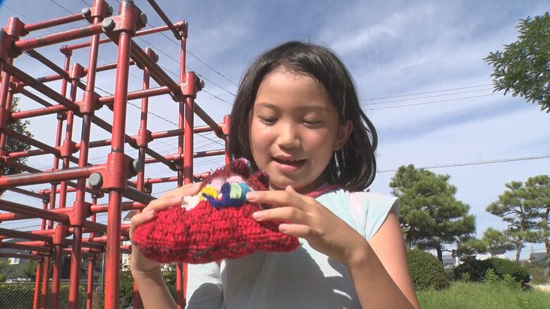 結乃さんお気に入りの巾着袋