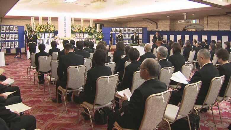 宮城県警殉職者慰霊祭　2011年11月25日