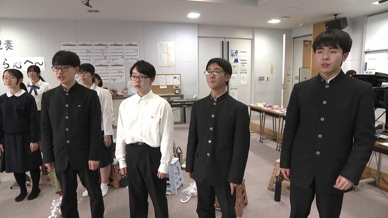 2023年に入部した音楽部初の男子部員