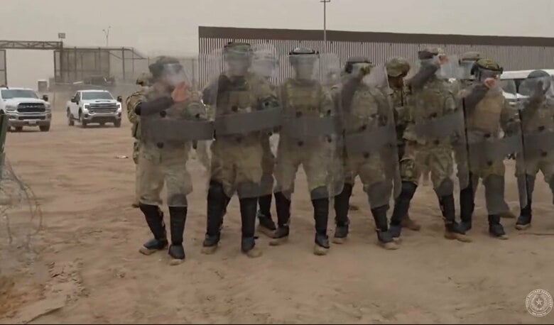 “駆け込み移民”の急増に対応すべくテキサス州当局は大規模訓練を実施（テキサス州当局SNS）