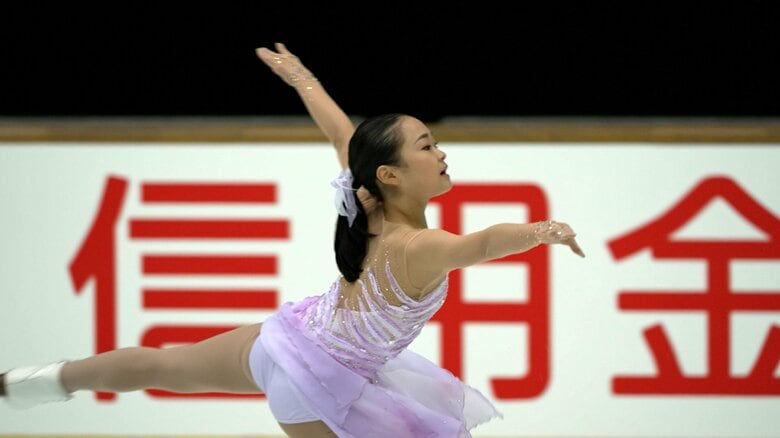 大技の同時成功に挑む島田麻央