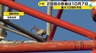 羽咋市に続き…石川県内で2回目の『トキ』の放鳥 中能登町で10/7の実施が決定 最大10羽を放す予定