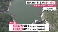 全体で貯水率が62.3％まで回復…深刻な水不足が続いていた愛知県の豊川用水 15日からさらに節水率を緩和