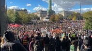 高校生ら2万5000人がパリ中心部でデモ　教育環境の改善求める　一部が警察と衝突　「代替教員」3000人を各地に配置へ　フランス