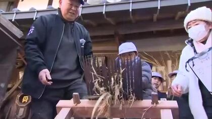 半世紀以上前の農家はどんな生活をしていた？　津山市の小学生　昭和の生活用品や農具を見学【岡山】