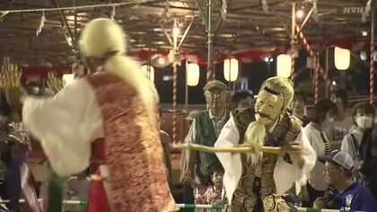 400年以上の歴史「上五島神楽」長崎くんちのお旅所で奉納　諏訪神社鎮座400年を祝い7つの舞を披露