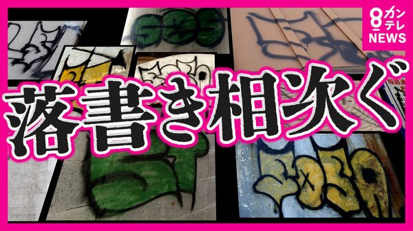 相次ぐ名所の『落書き被害』「国宝は勝手に修復できず」修復に時間