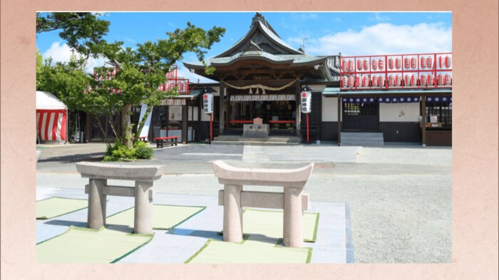 熊本・宇土市「粟嶋神社」